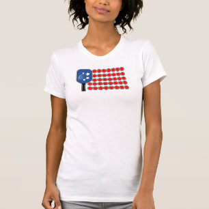 Camiseta Dia da Independência de Bandeiras Americanas