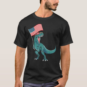 Camiseta Dia da Independência de Cor Branca Vermelha 4 de j