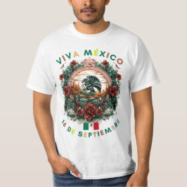 Camiseta Dia da Independência do México