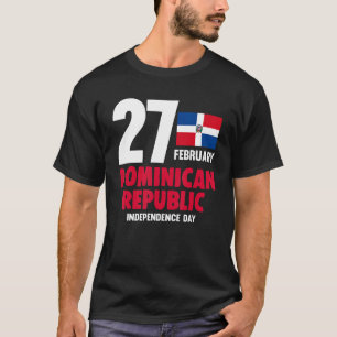 Camiseta Dia da Independência do Orgulho Dominicano