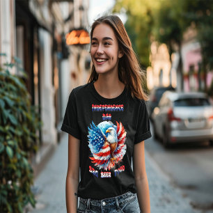 Camiseta Dia da Independência do Orgulho Patriótico Majesto