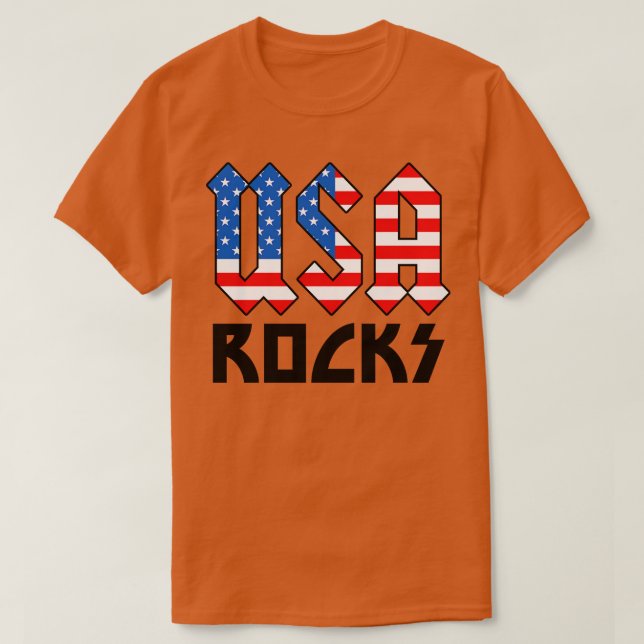 Camiseta Dia da Independência em 4 de julho (Frente do Design)