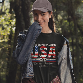 Camiseta Dia da Independência Humorista dos EUA, 4 de julho