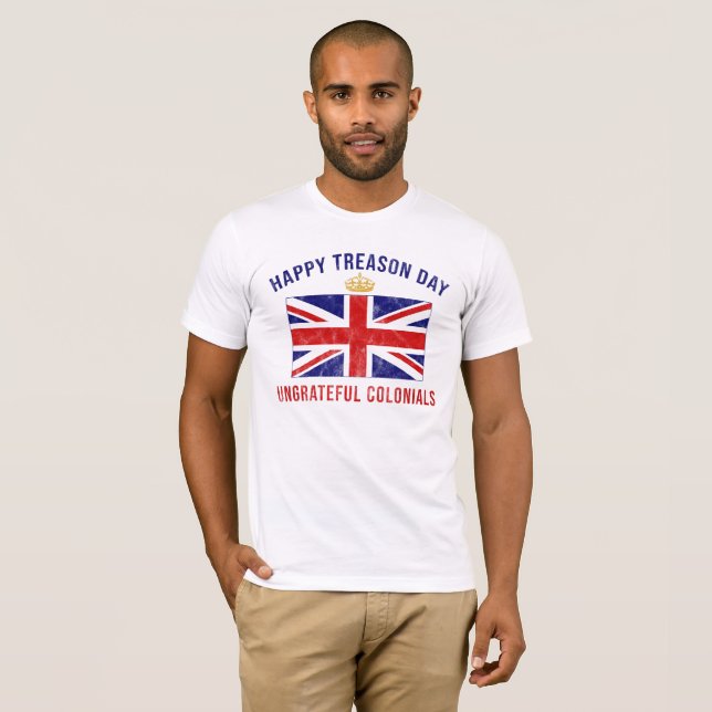 Camiseta Dia da Independência Oferece Feliz Roupa (Frente Completa)