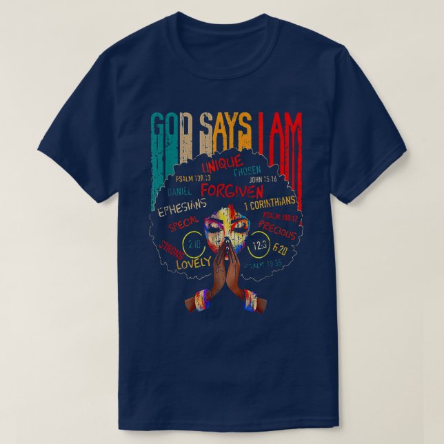 Camiseta Dia da Liberdade - Afro-Americano 19 de junho  (Frente do Design)