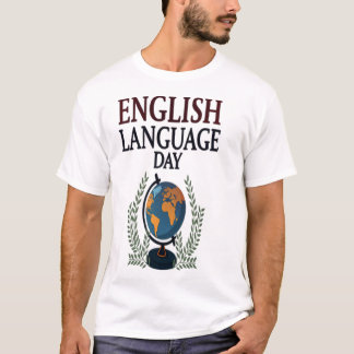 CAMISETA DIA DA LÍNGUA INGLESA