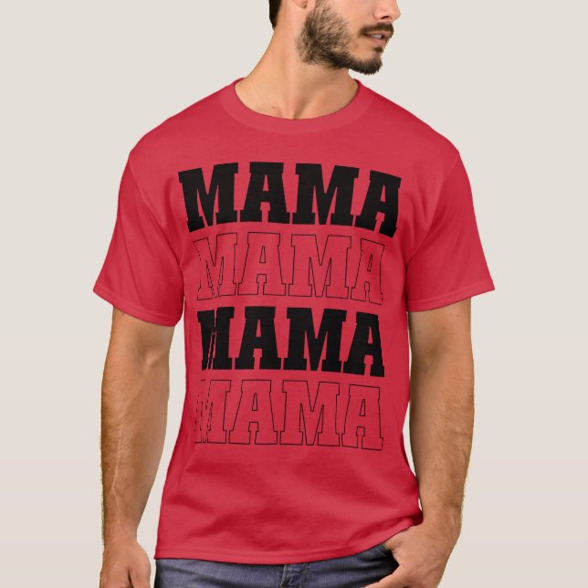 Camiseta Dia da Mãe da Família (Frente)