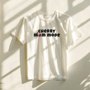 Camiseta Dia da mãe de uma cereja engraçada