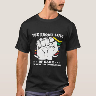 Camiseta Dia da Mão-de-Obra de Sinalizador do Primeiro Resp