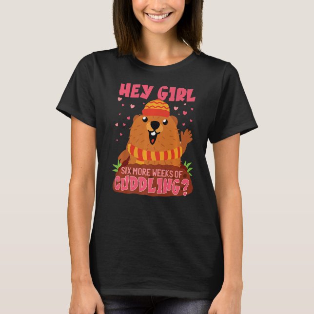 Camiseta Dia da Marmota (Frente)