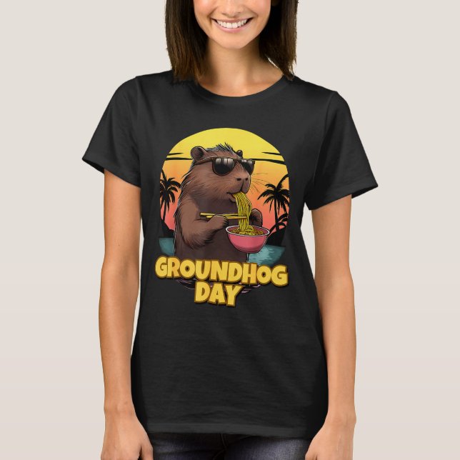 Camiseta Dia da Marmota _1  (Frente)