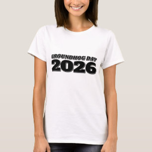 Camiseta Dia da Marmota 2026