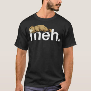 Camiseta Dia da Marmota Engraçadinho Meme Piada Marmota