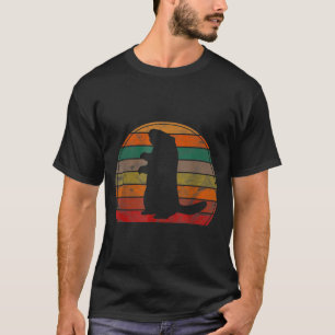 Camiseta Dia da Marmota Fantoche de Sombra Engraçado