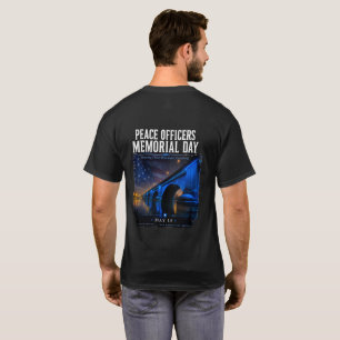 Camiseta Dia da Memória dos Oficiais de Paz London Bridge