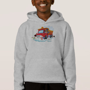 Camiseta Dia da Neve Divertida Espalhando Neve