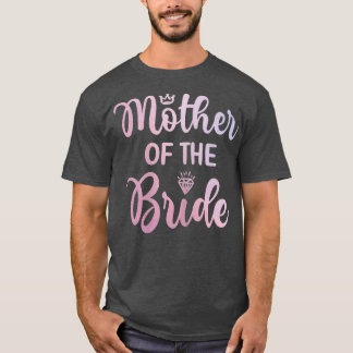 Camiseta Dia Da Noiva Da Mãe Das Mulheres Presente De Chuva