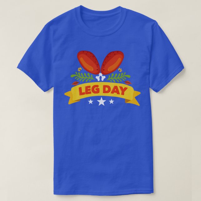 Camiseta Dia da Perna - Ação de Graças (Frente do Design)