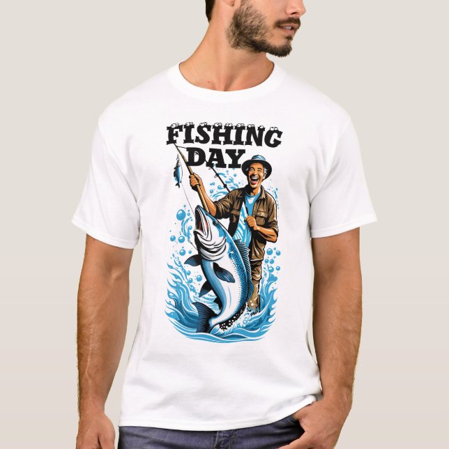 Camiseta Dia da Pesca (Frente)