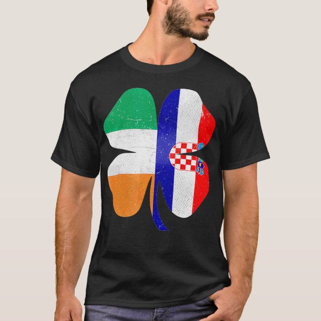 Camiseta Dia da Rua da Croácia - Irlanda (Frente)