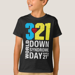 Camiseta Dia da Síndrome de Down 21 de março Síndrome de Do