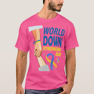 Camiseta Dia da Síndrome de Down no Mundo... Seta para Baix