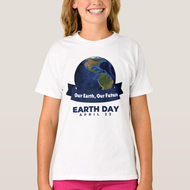 Camiseta Dia da Terra (Frente)