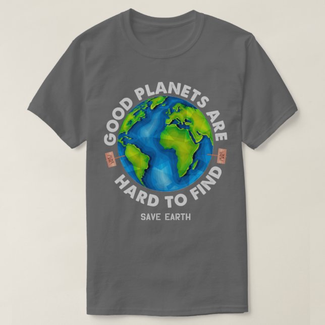 Camiseta Dia da Terra (Frente do Design)