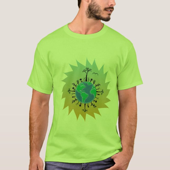 Camiseta Dia da Terra (Frente)