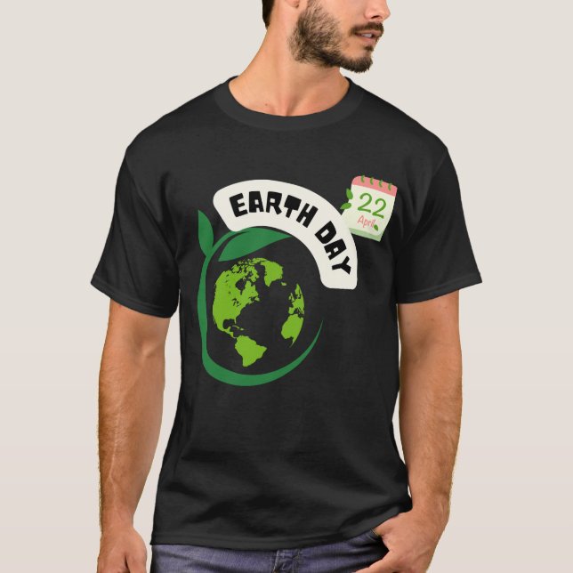 Camiseta Dia da Terra (Frente)