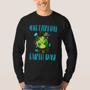 Camiseta Dia da Terra 2022 Faça Todos Os Dias Professor Ki