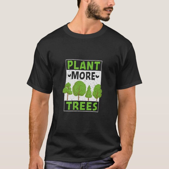 Camiseta Dia da Terra 2022 Plantar Mais Árvores 1 (Frente)
