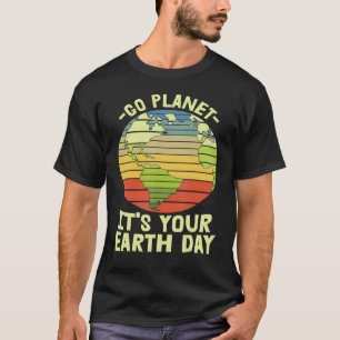 Camiseta Dia da Terra 2022 Restaurar Terra Planeta Natureza