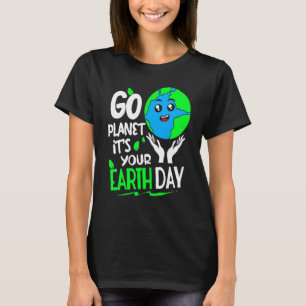 Camiseta Dia da Terra 2022 Restaurar Terra Planeta Natureza