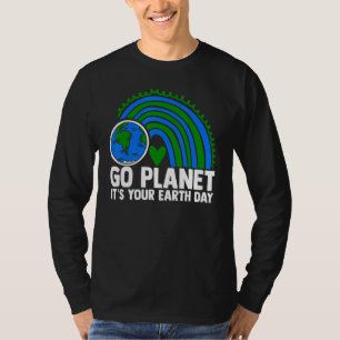 Camiseta Dia da Terra 2022 Restaurar Terra Planeta Natureza