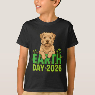 Camiseta Dia da Terra 2026 Terriers Fofos Donos de Cachorro