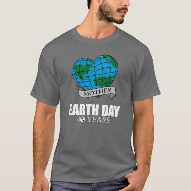 Camiseta DIA DA TERRA 40 anos (Frente)