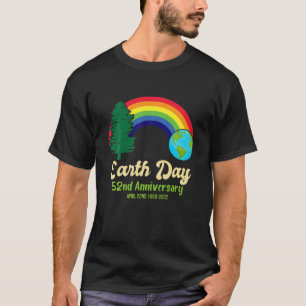 Camiseta Dia da Terra 52º Aniversário De 2022 Restore Plane