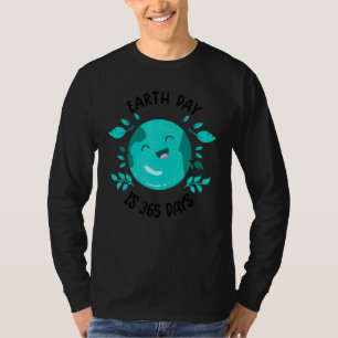 Camiseta Dia da Terra, Dia da Terra em Cuta, é 365 Dias de 