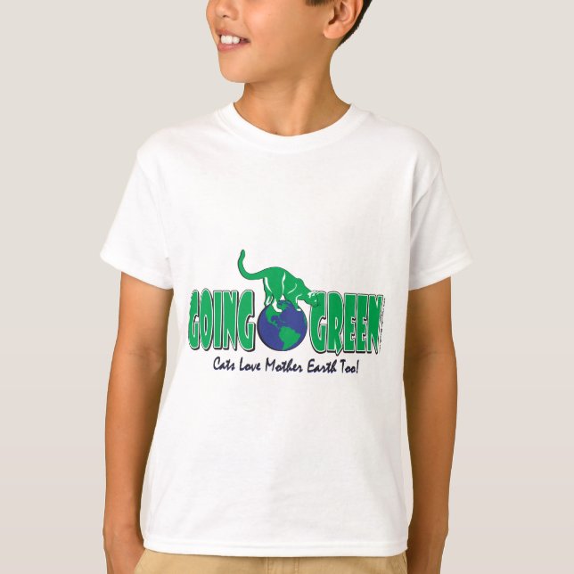 Camiseta Dia da Terra Fique Verde (Frente)