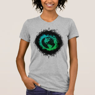Camiseta Dia da Terra Grunge