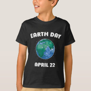 Camiseta Dia da Terra Proteção Ambiental Planeta Mundo Cl