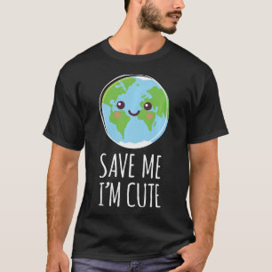 Camiseta Dia da Terra Salve nosso Planeta Mudanças Climátic
