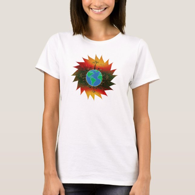 Camiseta Dia da Terra ~ Sunset (Frente)
