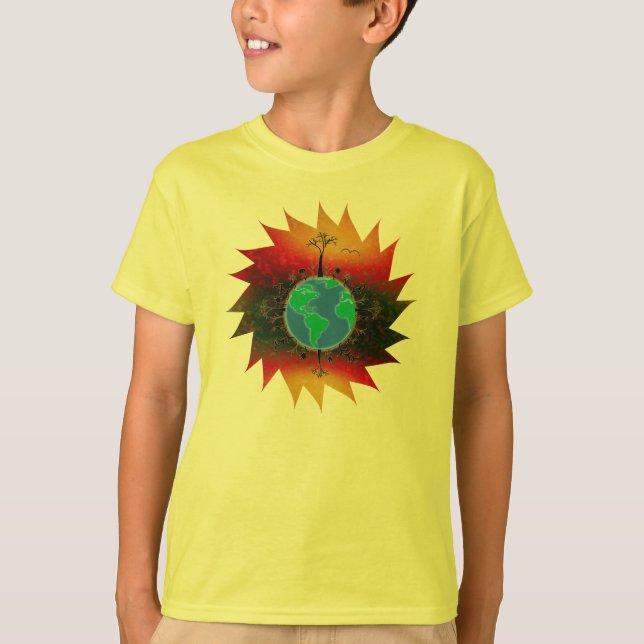 Camiseta Dia da Terra ~ Sunset (Frente)