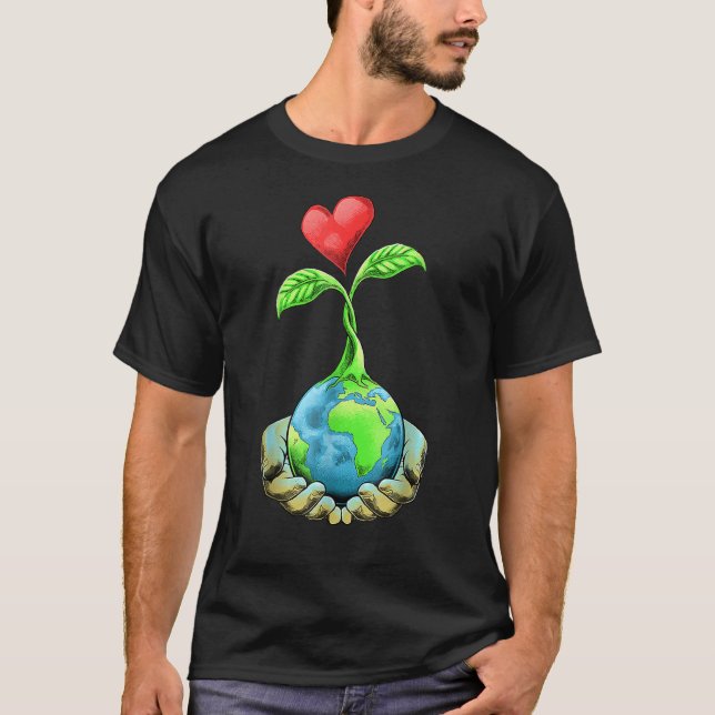 Camiseta Dia da Terra todo dia Dia da Terra (Frente)