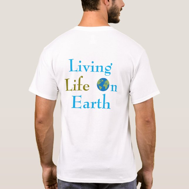 Camiseta Dia da Terra Todos os Dias (Verso)