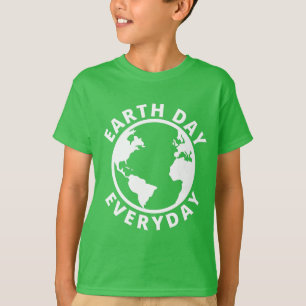 Camiseta Dia da Terra Todos os dias - Dia da Terra 2022