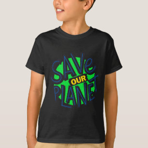 Camiseta Dia da Terra Todos os Dias Vá Verde Salve o Nosso