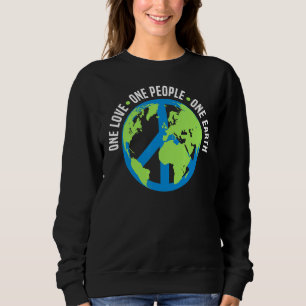 Camiseta Dia da Terra Um Planeta Ambiental do Amor das Pess